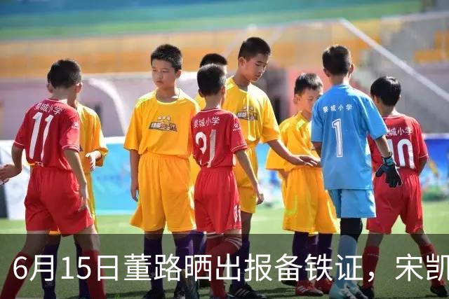 6月15日董路晒出报备铁证，宋凯亲笔信曝光，整个中国足坛集体沉默了